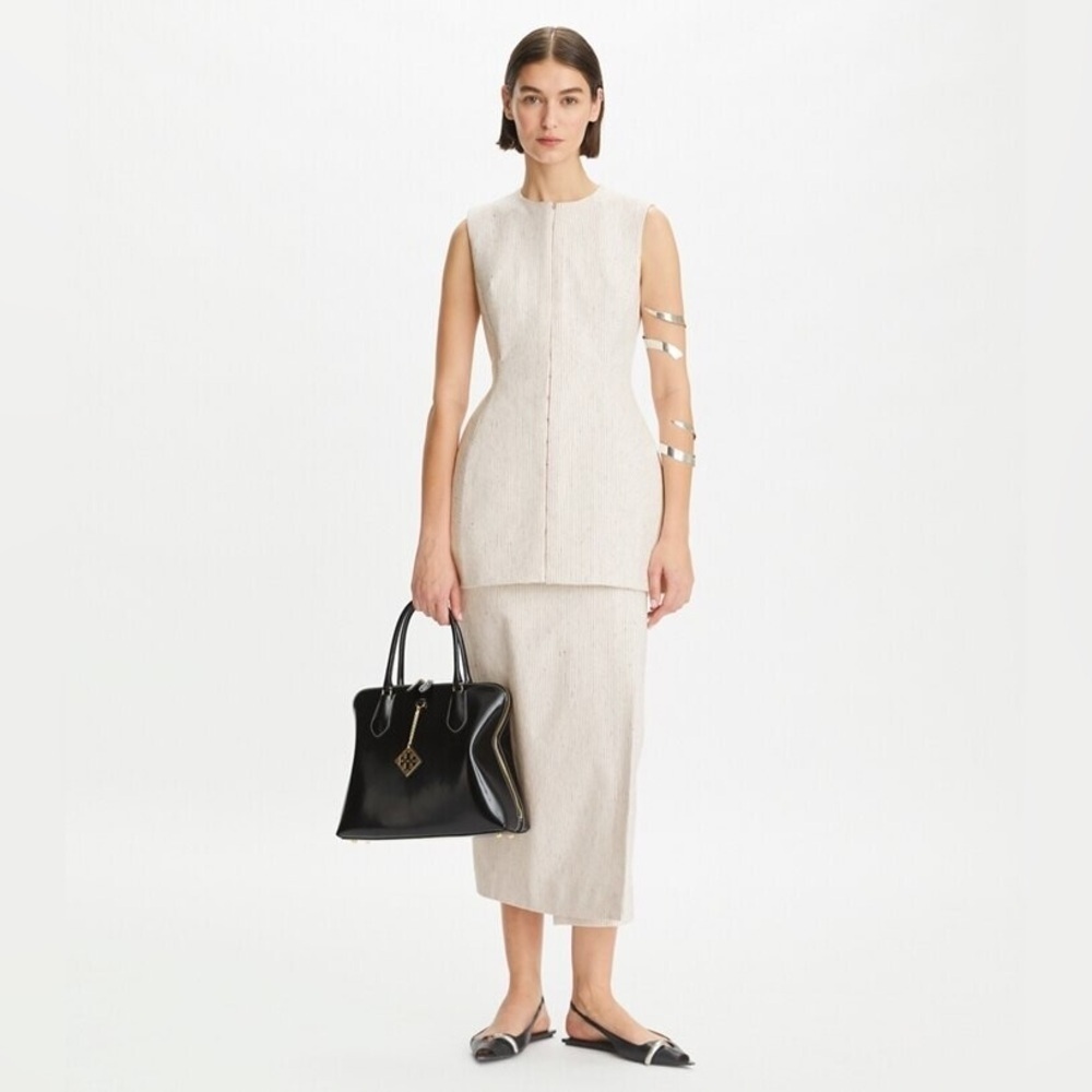New Tory Burch Hook and Eye Tunic Dress - Picture 2 of 13